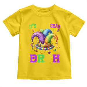 Bruh Mardi Gras Toddler T Shirt Jester Outfit Teens Boys Kids Mardi Gras TS10 Daisy Print Your Wear