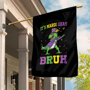 Bruh Mardi Gras Garden Flag Dinosaur Meme New Orleans Party Custume Beads TS10 Print Your Wear