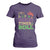 Mardi Gras T Shirt For Women Let The Good Times Roll Glitter Print TS10 Purple Print Your Wear