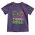 Mardi Gras Toddler T Shirt Let The Good Times Roll Glitter Print TS10 Purple Print Your Wear