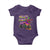 Mardi Gras Baby Onesie Dabbing Crawfish Monster Truck TS10 Purple Print Your Wear