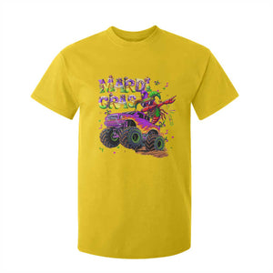 Mardi Gras T Shirt For Kid Dabbing Crawfish Monster Truck TS10 Daisy Print Your Wear