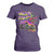 Mardi Gras T Shirt For Women Dabbing Crawfish Monster Truck TS10 Purple Print Your Wear