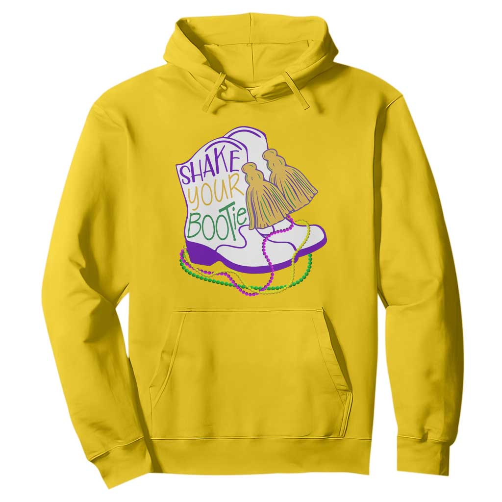 Mardi Gras Hoodie Shake Your Bootie Bead Boots TS10 Daisy Print Your Wear