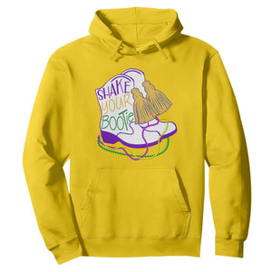 Mardi Gras Hoodie Shake Your Bootie Bead Boots TS10 Daisy Print Your Wear