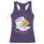 Mardi Gras Racerback Tank Top Shake Your Bootie Bead Boots TS10 Purple Print Your Wear