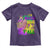 Its Mardi Gras Yall Toddler T Shirt Funny Carnival Flamingo TS10 Purple Print Your Wear