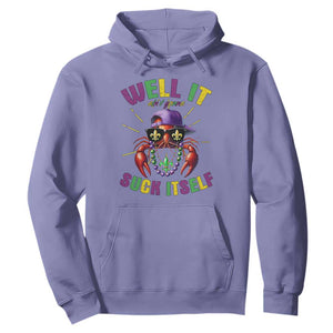 It Aint Gonna Suck Itself Crawfish Funny Mardi Gras Hoodie TS10 Violet Print Your Wear
