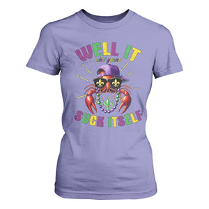 It Aint Gonna Suck Itself Crawfish Funny Mardi Gras T Shirt For Women TS10 Violet Print Your Wear
