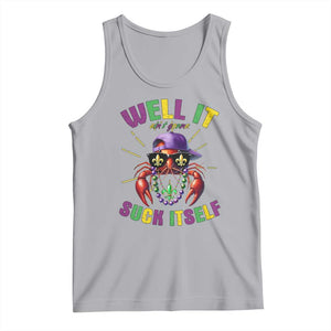 It Aint Gonna Suck Itself Crawfish Funny Mardi Gras Tank Top TS10 Athletic Heather Print Your Wear