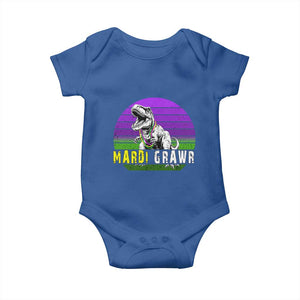 Mardi Grawr Dinosaur Baby Onesie Toddler Kids Boys Gift TS10 Royal Blue Print Your Wear