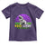 Mardi Grawr Dinosaur Toddler T Shirt Toddler Kids Boys Gift TS10 Purple Print Your Wear