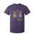 Mardi Gras Dinosaur T Shirt For Kid Dino Mardi Grawr Firework TS10 Purple Print Your Wear