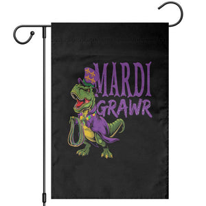 Dinosaur Mardi Gras Garden Flag Funny Meme New Orleans Party Custume Beads TS10 Black Print Your Wear