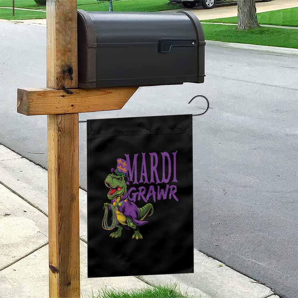 Dinosaur Mardi Gras Garden Flag Funny Meme New Orleans Party Custume Beads TS10 Print Your Wear