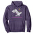 Mardi Gras Grawr Dinosaur Hoodie Fat Tuesday Kids TS10 Purple Print Your Wear