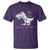 Mardi Gras Grawr Dinosaur T Shirt Fat Tuesday Kids TS10 Purple Print Your Wear