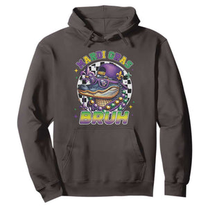 Bruh Mardi Gras Crocodile Hoodie Alligator Costume Teens Boys Kids TS10 Dark Chocolate Print Your Wear