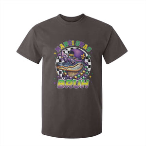Bruh Mardi Gras Crocodile T Shirt For Kid Alligator Costume Teens Boys Kids TS10 Dark Chocolate Print Your Wear