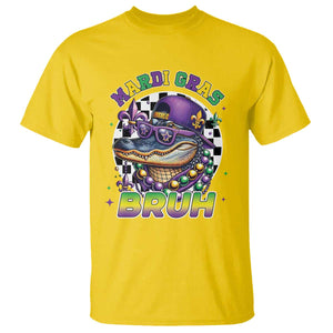 Bruh Mardi Gras Crocodile T Shirt Alligator Costume Teens Boys Kids TS10 Daisy Print Your Wear