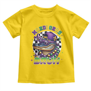 Bruh Mardi Gras Crocodile Toddler T Shirt Alligator Costume Teens Boys Kids TS10 Daisy Print Your Wear