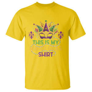 This Is My Mardi Gras Shirt T Shirt Funny Outfit Party Mask Costume TS10 Daisy Print Your Wear