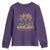 This Is My Mardi Gras Shirt Youth Sweatshirt Funny Outfit Party Mask Costume TS10 Purple Print Your Wear
