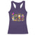 Mardi Gras Drinking Party Racerback Tank Top Fat Tuesday Wine Beads Carnival TS10 Purple Print Your Wear