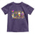 Mardi Gras Drinking Party Toddler T Shirt Fat Tuesday Wine Beads Carnival TS10 Purple Print Your Wear