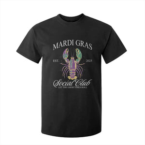Mardi Gras T Shirt For Kid The Carnival Social Club Louisiana Crawfish Glitter Print TS10 Black Print Your Wear