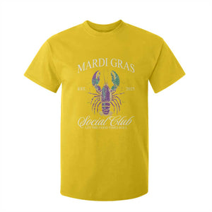 Mardi Gras T Shirt For Kid The Carnival Social Club Louisiana Crawfish Glitter Print TS10 Daisy Print Your Wear