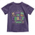 Funny Mardi Gras Toddler T Shirt Glitter Print We Don't Hide The Crazy We Parade It TS10 Purple Print Your Wear