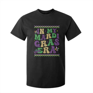 In My Mardi Gras Era T Shirt For Kid Carnival New Orleans Trip Glitter Print TS10 Black Print Your Wear
