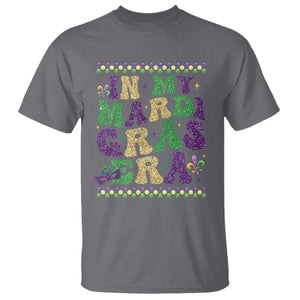 In My Mardi Gras Era T Shirt Carnival New Orleans Trip Glitter Print TS10 Charcoal Print Your Wear