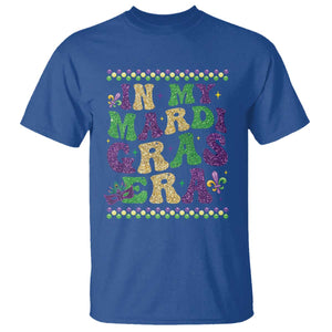 In My Mardi Gras Era T Shirt Carnival New Orleans Trip Glitter Print TS10 Royal Blue Print Your Wear