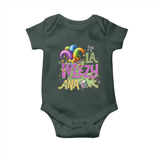 Funny Mardi Gras Baby Onesie La Weezy Ana TS10 Print Your Wear