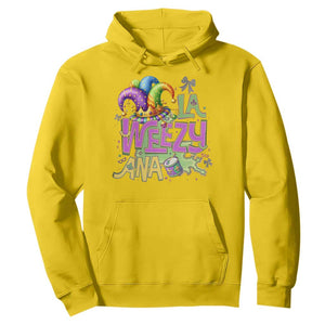 Funny Mardi Gras Hoodie La Weezy Ana TS10 Daisy Print Your Wear
