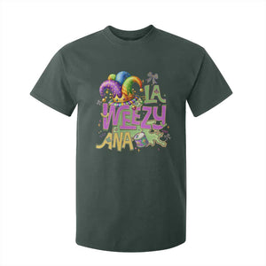 Funny Mardi Gras T Shirt For Kid La Weezy Ana TS10 Dark Forest Green Print Your Wear