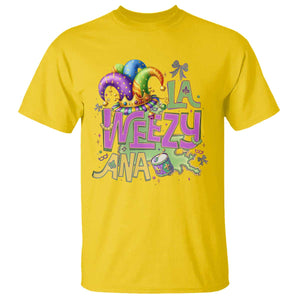 Funny Mardi Gras T Shirt La Weezy Ana TS10 Daisy Print Your Wear