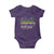 Beads Parades Crawfish King Cake Mardi Gras Baby Onesie TS10 Purple Print Your Wear