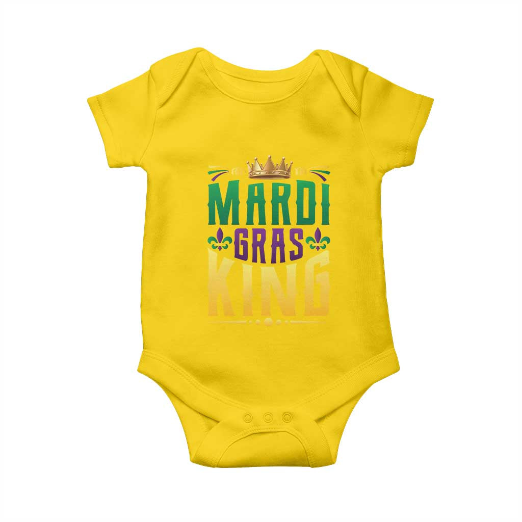 Mardi Gras King Baby Onesie Funny Men Carnival Costume Gift TS10 Daisy Print Your Wear