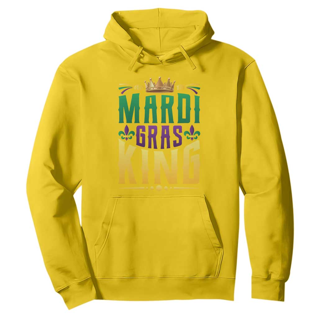 Mardi Gras King Hoodie Funny Men Carnival Costume Gift TS10 Daisy Print Your Wear