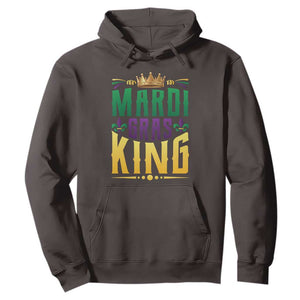 Mardi Gras King Hoodie Funny Men Carnival Costume Gift TS10 Dark Chocolate Print Your Wear