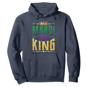 Mardi Gras King Hoodie Funny Men Carnival Costume Gift TS10 Navy Print Your Wear