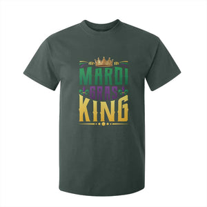 Mardi Gras King T Shirt For Kid Funny Men Carnival Costume Gift TS10 Dark Forest Green Print Your Wear