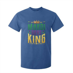 Mardi Gras King T Shirt For Kid Funny Men Carnival Costume Gift TS10 Royal Blue Print Your Wear