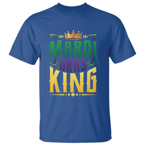 Mardi Gras King T Shirt Funny Men Carnival Costume Gift TS10 Royal Blue Print Your Wear