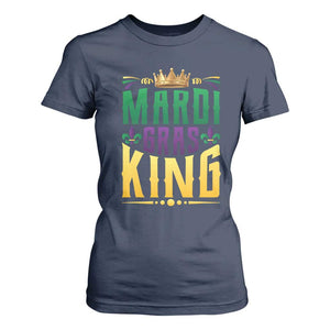 Mardi Gras King T Shirt For Women Funny Men Carnival Costume Gift TS10 Navy Print Your Wear