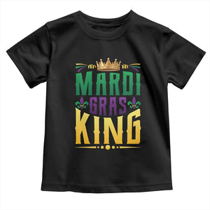 Mardi Gras King Toddler T Shirt Funny Men Carnival Costume Gift TS10 Black Print Your Wear