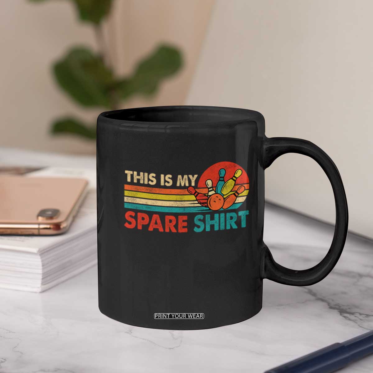 This Is My Spare Bowling Coffee Mug Bowler Funny Team TS10 Print Your Wear